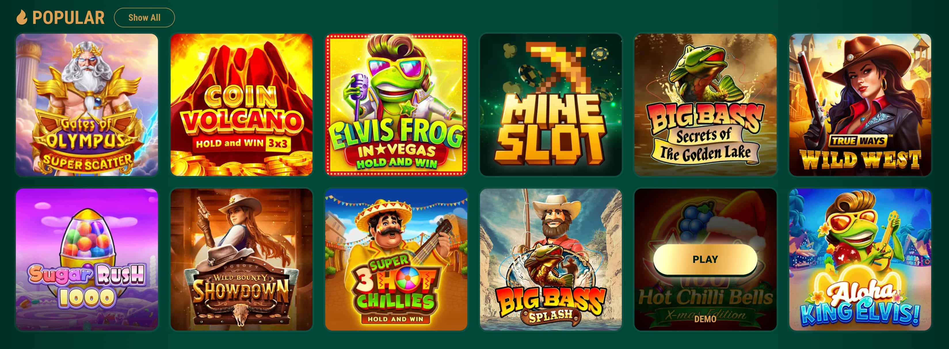 Richards Casino registration and login
